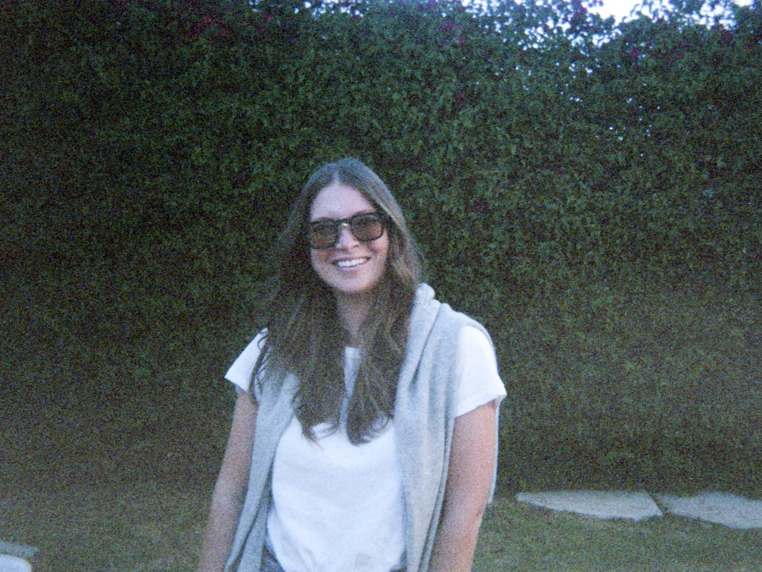 Dianna Cohen standing outside