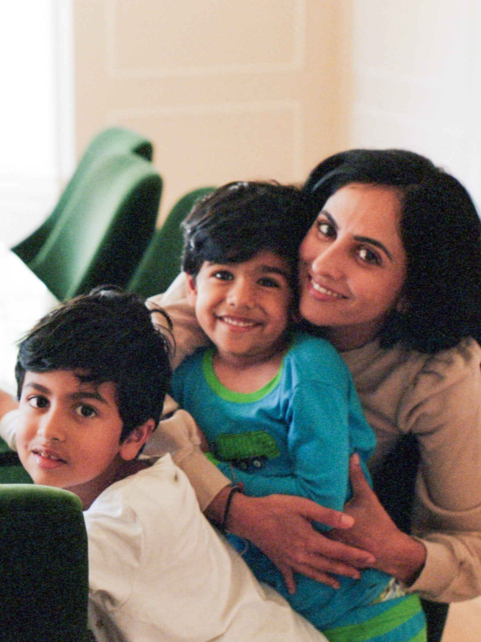 Michelle Ranavat with her kids